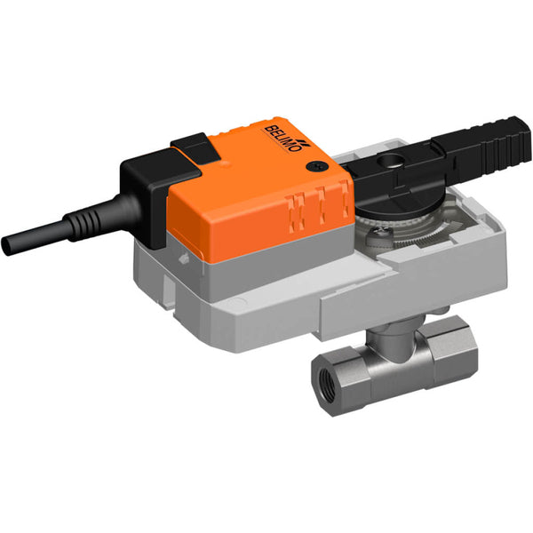Belimo Válvula Modulante Rp3/4 Kvs4 24VAC/DC 90s MP-Bus 0-10/2-10V 20Nm IP54 R2020-4-S2/SR24A-MP
