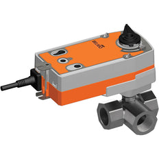 Belimo Válvula De Bola De 3 Vías Rp1-1/4 Kvs9 24-125VDC/24-240VAC Prueba De Fallos 75s 2 Puntos 10Nm IP54 SPDT R3032-BL2/NRFA-S2