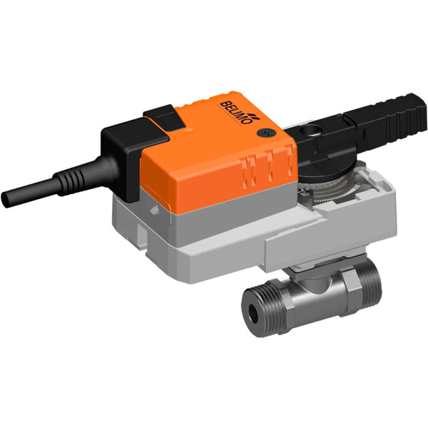 Belimo Válvula Caracterizada G3/4 Kvs0.4 24VAC/DC 90s BACnet/Modbus/MP-Bus 10Nm IP54 R406K/NR24A-MOD