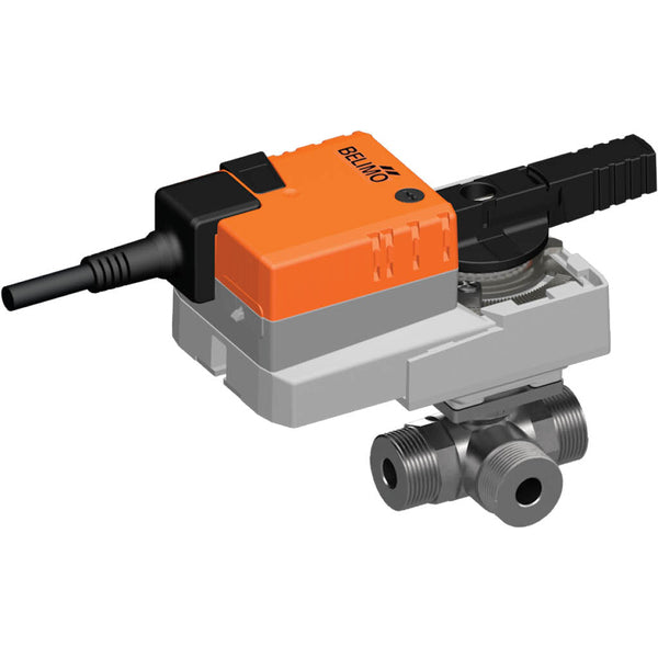 Belimo Válvula Modulante De 3 Vías G3/4 Kvs1 24VAC/DC 90s 2-10V 10Nm IP54 R508K/NR24A-SR