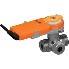Belimo Válvula Modulante De 3 Vías G1-1/4 Kvs6.3 100-240VAC 75s 2/3-Punto 2Nm IP54 R518/KR230