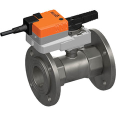 Belimo Válvula De Bola DN50 Brida Kvs49 24VAC/DC 90s BACnet/Modbus 10Nm IP40 RJ12 R6050R-B3/NR24A-MOD-J6
