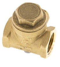 G 1/2'' Latón Válvula De Retención De Clapeta 12 Bar (174 Psi) NBR Sello Blando