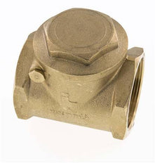 G 2'' Latón Válvula Antirretorno De Clapeta 10 Bar (145 Psi) Sello Blando