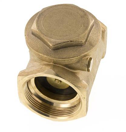 G 2'' Latón Válvula Antirretorno De Clapeta 10 Bar (145 Psi) Sello Blando