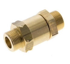 G 3/4'' Rosca Macho Latón Válvula Antirretorno 0.1-40 Bar (1.45-580 Psi)