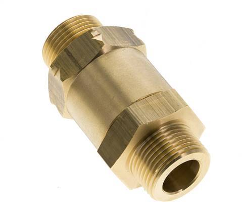 G 3/4'' Rosca Macho Latón Válvula Antirretorno 0.1-40 Bar (1.45-580 Psi)