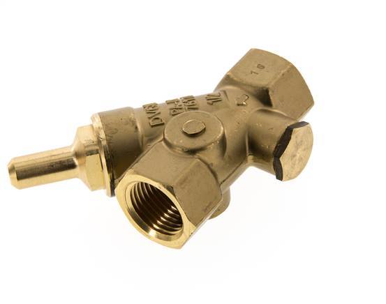 Rp 1/2'' Latón Válvula De Retención Tipo Y 16 Bar (232 Psi) NBR