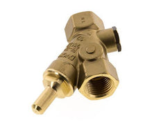 Rp 1/2'' Latón Válvula De Retención Tipo Y 16 Bar (232 Psi) NBR