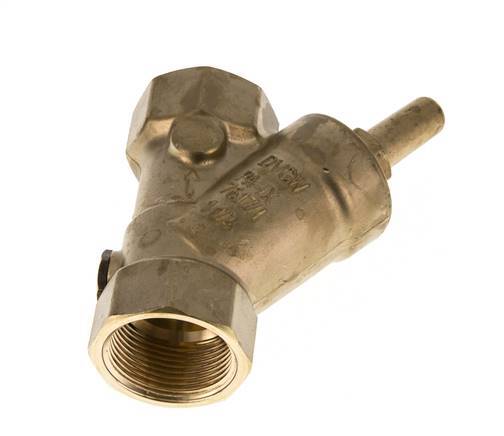 Rp 1-1/4'' Latón Válvula De Retención Tipo Y 16 Bar (232 Psi) NBR