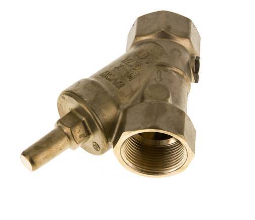 Rp 1-1/4'' Latón Válvula De Retención Tipo Y 16 Bar (232 Psi) NBR