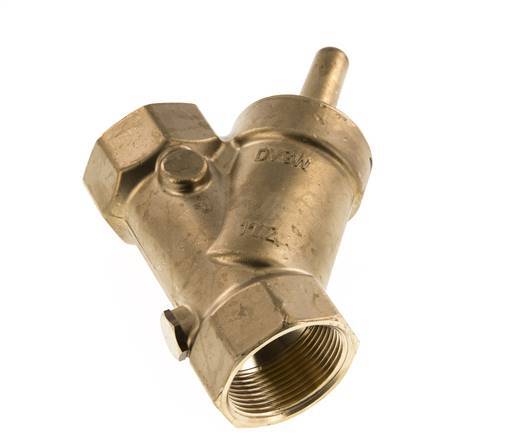 Rp 1-1/2'' Latón Válvula De Retención Tipo Y 16 Bar (232 Psi) NBR