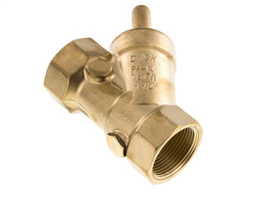 Rp 1-1/4'' Latón Válvula Antirretorno Tipo Y Agua Potable 10 Bar (145 Psi) EPDM