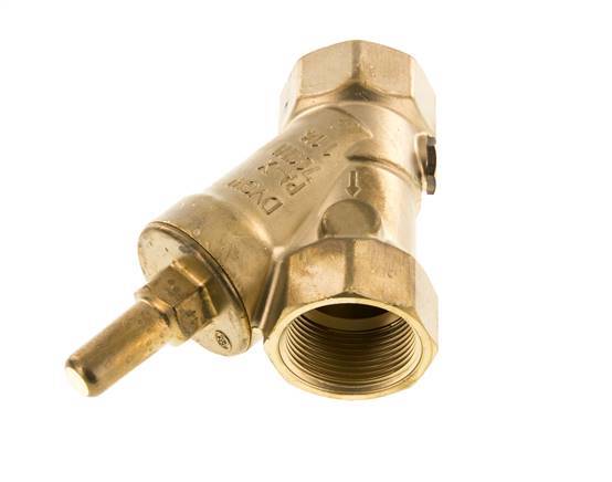 Rp 1-1/4'' Latón Válvula Antirretorno Tipo Y Agua Potable 10 Bar (145 Psi) EPDM