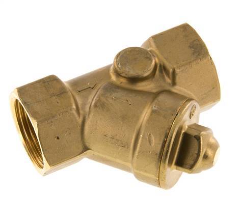 Rp 1'' Latón Válvula De Retención Tipo Y 10 Bar (145 Psi) NBR