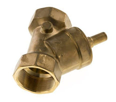 Rp 1-1/2'' Latón Válvula De Retención Tipo Y 16 Bar (232 Psi) FKM