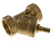 Rp 1-1/2'' Latón Válvula De Retención Tipo Y 16 Bar (232 Psi) FKM