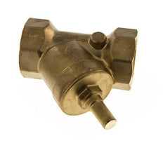 Rp 1-1/2'' Latón Válvula De Retención Tipo Y 16 Bar (232 Psi) FKM