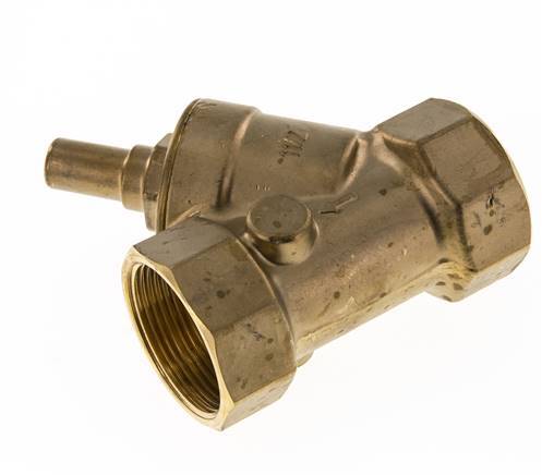 Rp 1-1/2'' Válvula De Retención Tipo Y En Latón 10 bar (145 psi) FKM