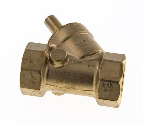 Rp 1-1/2'' Válvula De Retención Tipo Y En Latón 10 bar (145 psi) FKM