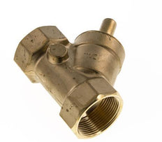 Rp 1-1/2'' Válvula De Retención Tipo Y En Latón 10 bar (145 psi) FKM