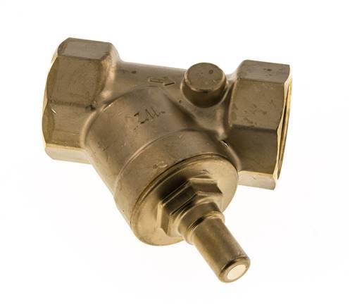 Rp 1-1/2'' Válvula De Retención Tipo Y En Latón 10 bar (145 psi) FKM