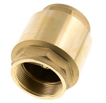G 3'' Latón Válvula Antirretorno Para Vacío -0.95..12 Bar (-13.7..174 Psi)