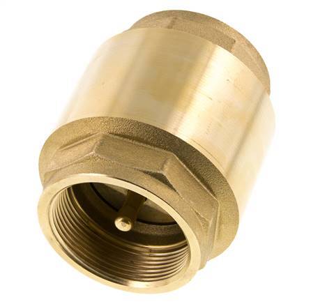 G 3'' Latón Válvula Antirretorno Para Vacío -0.95..12 Bar (-13.7..174 Psi)