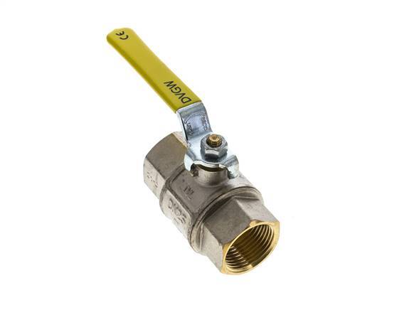 Válvula De Bola De Latón De 2 Vías Para Oxígeno Rp 1 Pulgadas PN 45