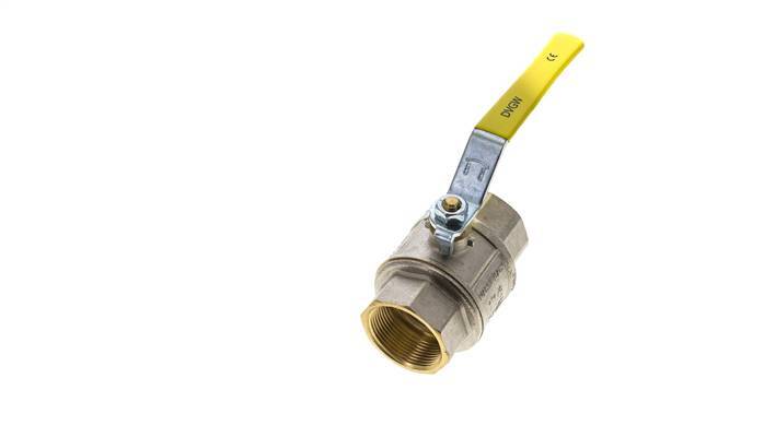 Válvula De Bola De Latón De 2 Vías Para Oxígeno Rp 2 Pulgadas PN 20