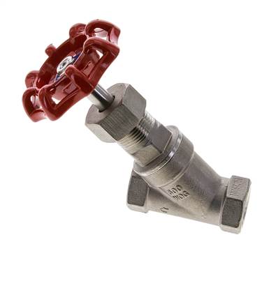 G 1/2'' Válvula de asiento inclinado de acero inoxidable 40 bar