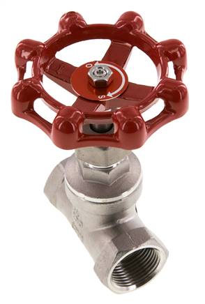 G 3/4'' Válvula de globo de acero inoxidable 16 bar