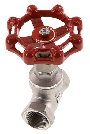 G 3/4'' Válvula de globo de acero inoxidable 16 bar