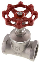 G 1-1/2'' Válvula de globo de acero inoxidable 16 bar