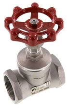 G 1-1/2'' Válvula de globo de acero inoxidable 16 bar
