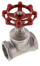 G 1-1/2'' Válvula de globo de acero inoxidable 16 bar
