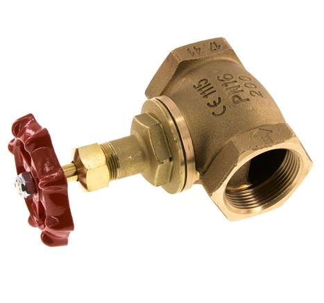 G 1-1/2'' Válvula de globo de bronce 16 bar