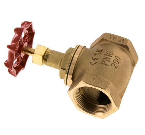 G 1-1/2'' Válvula de globo de bronce 16 bar