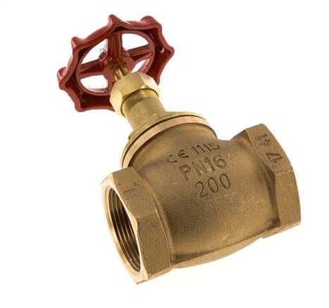 G 1-1/2'' Válvula de globo de bronce 16 bar
