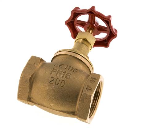 G 1-1/2'' Válvula de globo de bronce 16 bar
