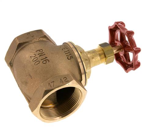 G 2'' Válvula de globo de bronce 16 bar
