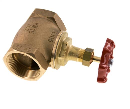 G 2'' Válvula de globo de bronce 16 bar
