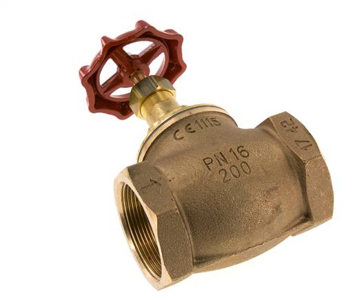 G 2'' Válvula de globo de bronce 16 bar
