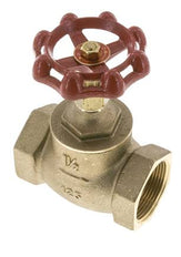 G 1-1/2'' Válvula de globo de latón 10 bar