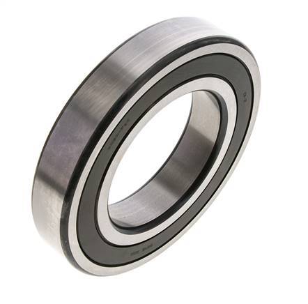 Rodamiento de Bolas de Ranura Profunda 80x140x26mm DIN 625 2RS1