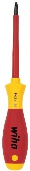 Wiha SoftFinish VDE Tested Destornillador Philips PH1x80 mm