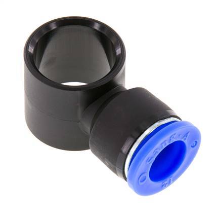 12mm L-Banjo Push-in Fitting PBT/POM NBR Banjo bolt G1/2'' [5 Piezas]